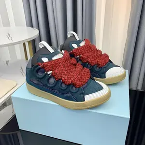 Unisex Retro Chunky Sneakers, Colorful Y2K Platform Skate Shoes for Men & Women