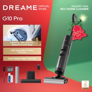 DREAME G10 Pro Vacuum Mop, Wet Dry Vacuum Cleaner, Cordless Vacuum Mop All in One for Hard Floors