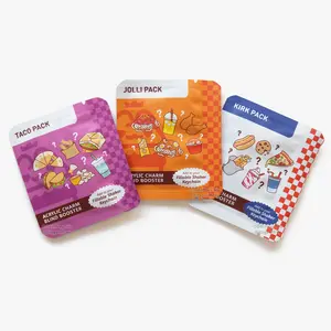 Food Court Fillable Keychain Charms Blind Booster Packs