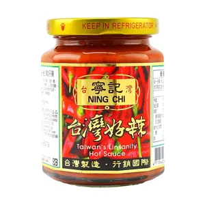 NING CHI Taiwanese Spicy Chili Sauce 280g - Authentic Hot Sauce for Asian Cuisine