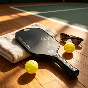 High-Performance Pickleball Paddle for All Levels – T700 Carbon Fiber, 8oz Lightweight, Extended Handle for Two-Handed Backhand, Shock-Absorbing Core