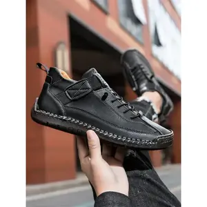 Men'sSportyLaceUpFrontHikingBoots,LightweightComfortableOutdoorWalkingShoes,DurableFashionableShoesforOutdoorTravel&DailyWear