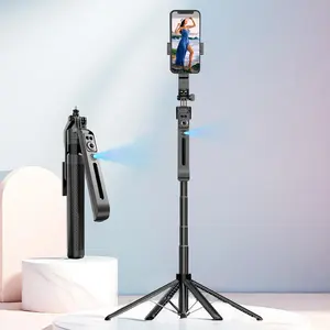 70 Inch Face Tracking Tripod, 360° Rotatable Auto Tracking Phone Holder with Remote Control, Smart Shooting Phone Holder for Video Vlog Live, Selfie