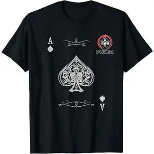 Ace Of Spades Poker Shirt T-Shirt