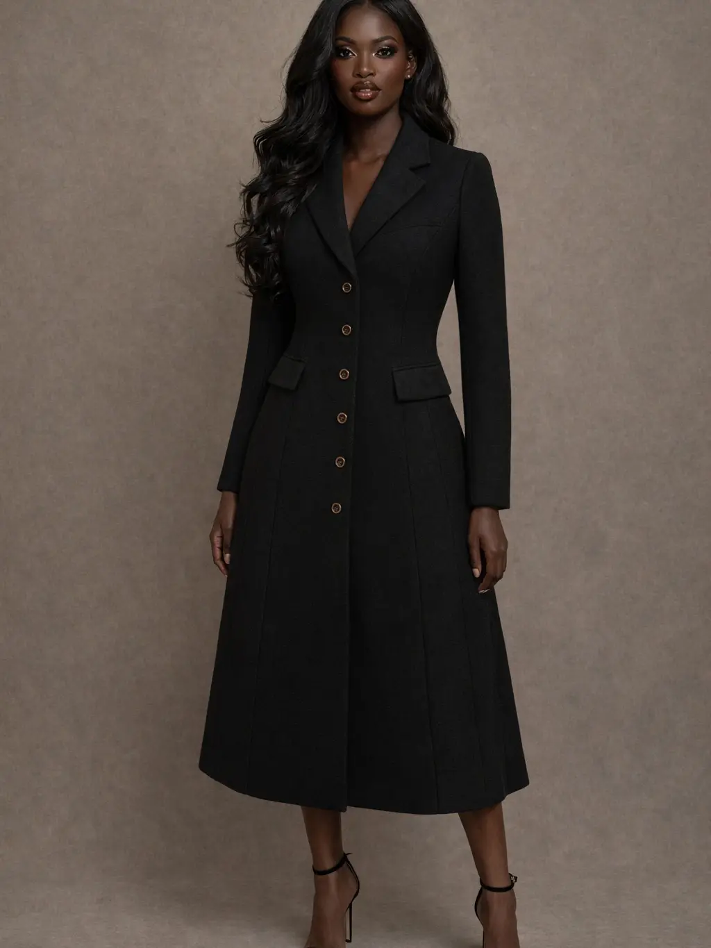 Shalom Long Tailored Coat