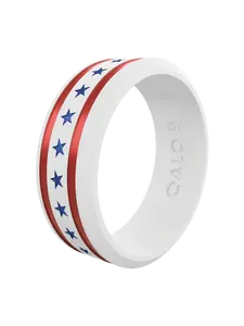 Folds of Honor Stars and Stripes Modern Ring