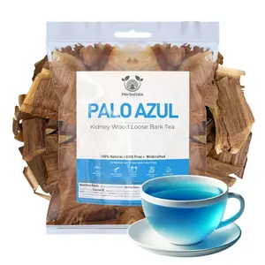 Herbalista Palo Azul Tea 1 lb (454 g) | Bulk Wildcrafted Kidneywood Blue Stick Loose Tea | Authentic Mexican Herbal Infusion | 100 Percent Natural, Non GMO | Family Size Bag