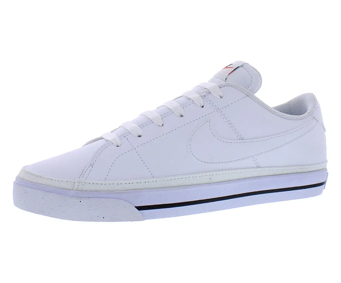 Nike Court Legacy Next Nature Unisex Sporty Casual Shoes, Casual Lace-Up Sneakers with Solid Colors