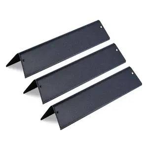 VEVOR Flavorizer Bars, 15 in Grill Replacement Part, for Weber Spirit I II 200 Series Grills, Including Spirit ll E-210, ll E-220, ll S-210, E-210, S-210, Porcelain-enameled Steel Heat Plate, 3 Pack