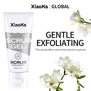 [buy one get two free]XiaoKs Scrub Gel Exfoliating Facial Cleanser for All Skin Types - Gentle Aroma Deep Cleansing Moisturizing Radiant Skin Care Solution