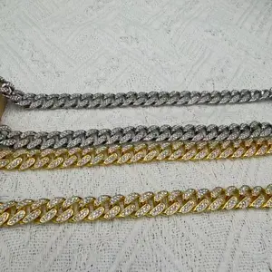 LS Blue Lion rhinestone Cuban necklaces, sparkling stylishnecklaces, parties, birthday parties and other occasions canbe used, unisex birthday gifts