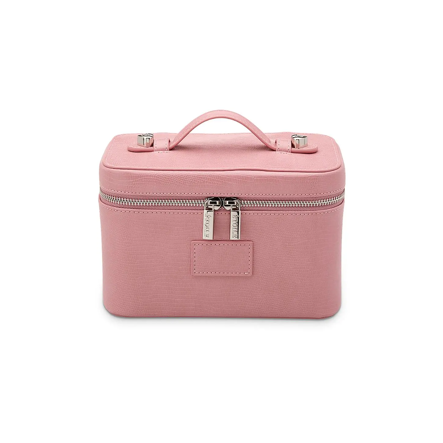 ETOILE COLLECTIVE Mini Vanity Case in Crush Lizard Print