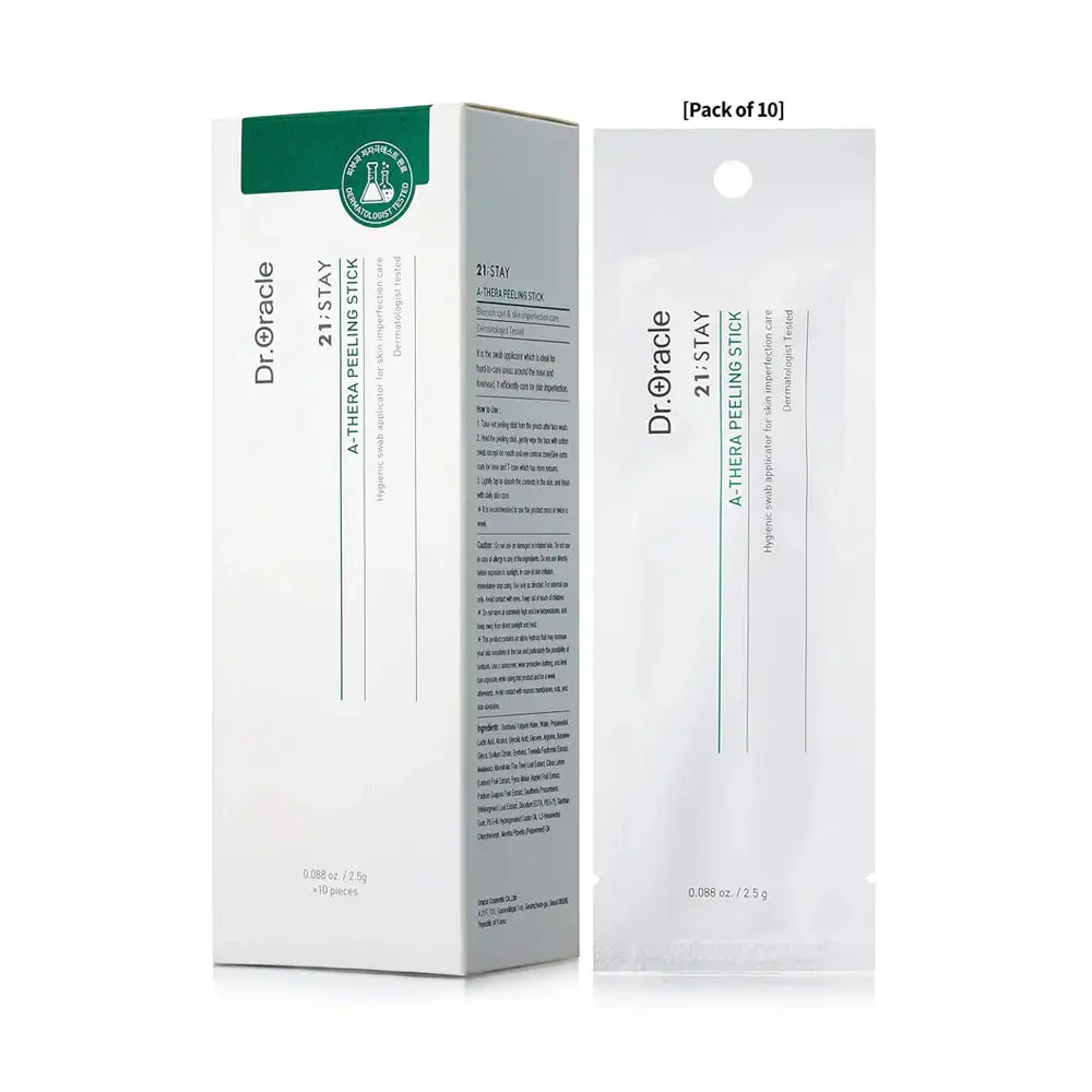 Dr. Oracle 21;Stay A-Thera Peeling Stick (10 Sticks)
