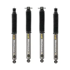 8-Stage Full Set 3-4.5 in Lift  for 2007-2018 Jeep Wrangler JK 4Pcs Set P3 ‎PA360630 PA660630 Complete Strut Shock Assembly