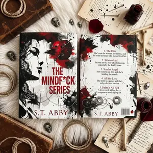 The Mindfck Series Special Edition S.T. Abby Book 1-5, Dark Romance Revenge Story, BookTok Viral Books, Dark Romance Mindfck Series Hardcover Special Edition, Romance Thriller