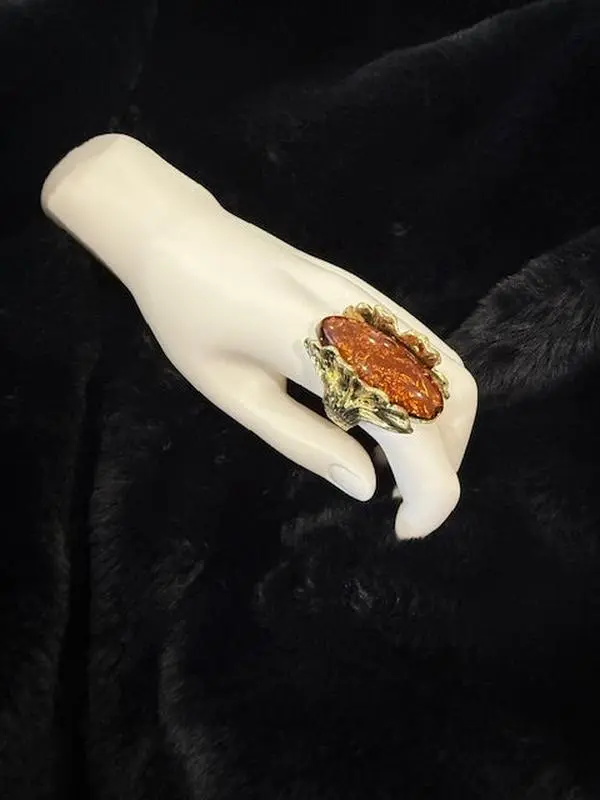 Gold & Brown Ring