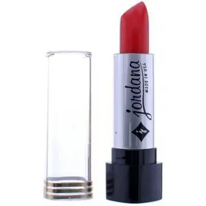 Jordana Lipstick 077 True Red - High Pigmentation Stick for Adults - 10g - Single Item - Gloss Finish - US Cosmetics - Lipgloss Makeup Smooth