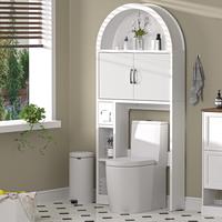 White 30.5"L × 7.7"W × 67.7"H-With tissue holder