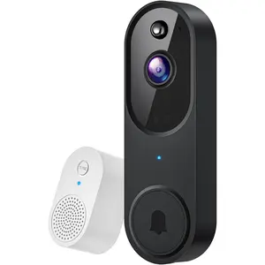 Doorbell Camera M52, Security Camera Outdoor/Indoor, 1080 HD with Night Vision, 4 Infrared Lights, 120° Wide View, Motion Detection Notification, Works with Smartphone, Wireless, Online Support