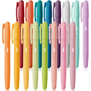 - No Bleed Gel Highlighters, Assorted Colors, 16 Pack,  Highlighters and s No Bleed,  Markers for Study, Journaling, School Supplies and Accessories