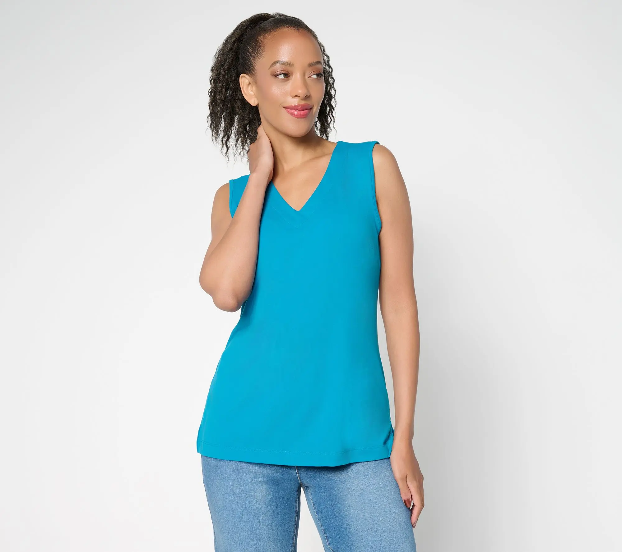 Brandis Dress Out Loud Smooth Criminal V-Neck Tank Top