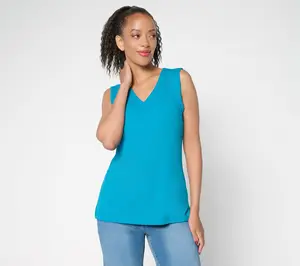 Brandis Dress Out Loud Smooth Criminal V-Neck Tank Top