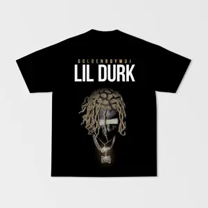 Lil Durk Aesthetic Graphic Tee Shirt HY937
