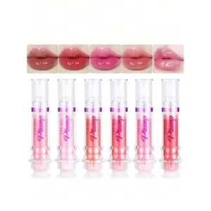 Hydrating Lip Plumper Gloss - Handaiyan Plumping Lip Oil, Long-Lasting Shine For Fuller Voluminous Lips