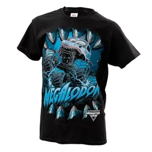 Megalodon Jaws Youth T-Shirt, Monster Truck Youth Shirt, Youth Boy Clothes, Back to School Shirt, Game Day shirt, Holiday Shirt, Gift for Boys and Girls, Birthday Gift