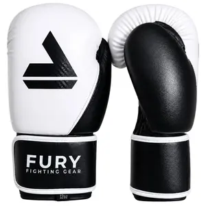 Fury Fighting Gear 12oz Training Boxing Gloves for Punch Bag, Pad Work, Muay Thai, MMA
