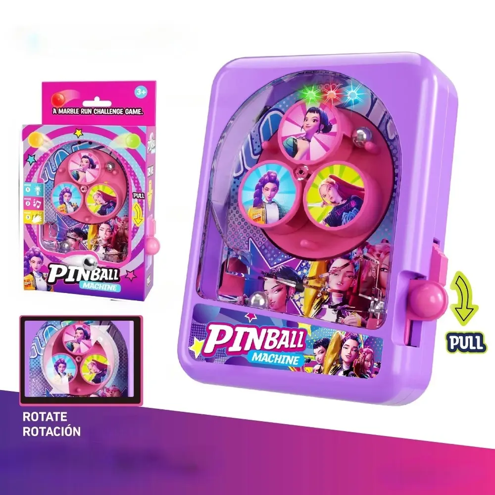 kpop Witch Huntress Squad Lighting and Sound Effects Rotating Pinball ...