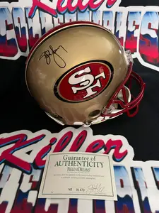 Steve Young Signed Helmet
