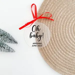 Christmas pregnancy announcement ornament, Christmas baby announcement ornaments, Christmas pregnancy announcement gift, Pregnancy reveal