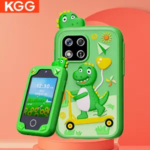KGG Dinosaur Design Smart Watch Phone, 1 Count Cute Cartoon Design Mobile Phone Toy, Educational Toy, Birthday Gift for Boys & Girls