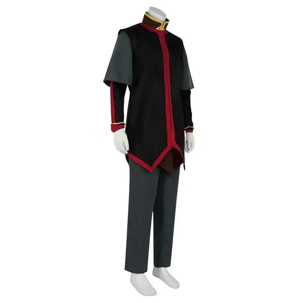 Avatar Aang Cosplay Costume Men Coat Pants Gloves Outfits Halloween Carnival Party Disguise Suit