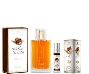 Al Rehab Choco Musk - 6ml Perfume Oil Roll-On + 50ml Perfume Spray by Al-Rehab