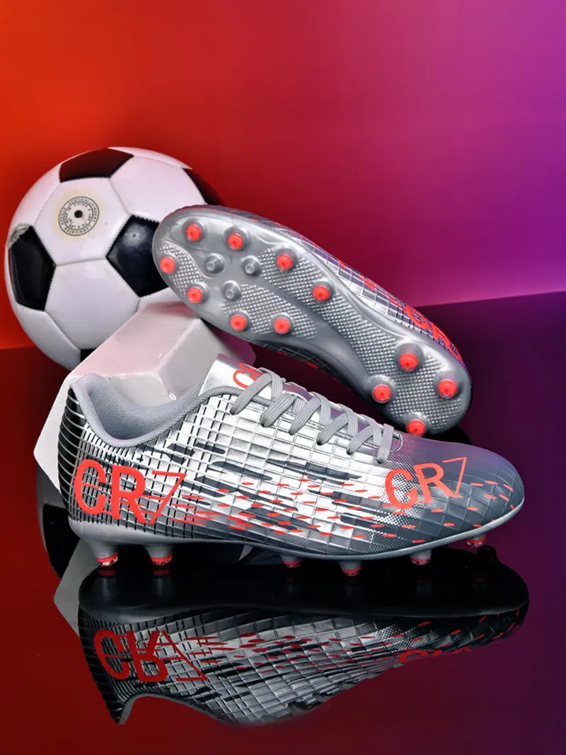 New Youth Football Shoes Recommendation, School Student Competition Training Low Top Long Studs, Durable Anti-Slip Grip, Unisex Adult, Football Field Boots