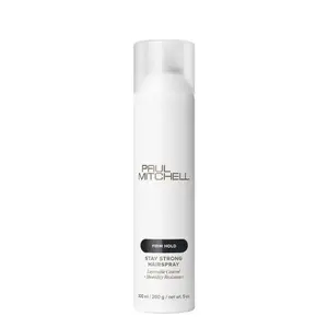 Paul Mitchell Stay Strong Hairspray, Layerable Control, Humidity Resistance, For All Hair Types, 9 oz