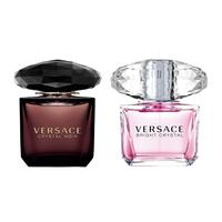 Versace Bright Crystal & Crystal Noir Women Bundle
