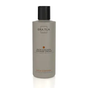 Rich Cocoon Shower Cream | Dutch Made Formulated | Natural Vegan & Cruelty Free | Paraben, Sulfate & Silicone Free | Moisturizing Body Wash for All Skin Types | 200 ml