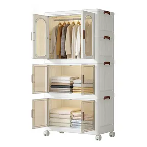 60cm 2/3/4 Layers Bookshelf Room & Household,Storage Wardrobe,Multifunctional, Dust-proof,for Offices, Classrooms, Rental Rooms,Perfect for Organization & Space Saving,winter storage,Large Capacity Storage Trunks,for Home, Bedroom, Living Room, Wardrobe