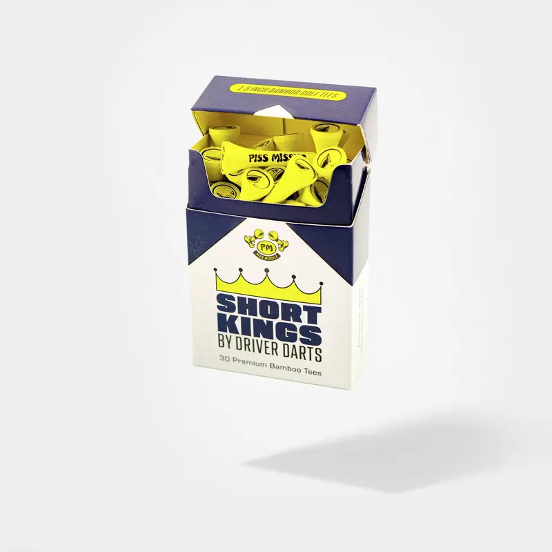 SHORT KINGS GOLF TEES 30ct