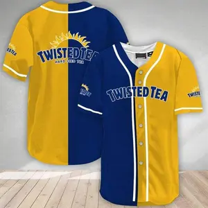 Twisted Tea Inspired Jersey – Cool Friendship Baseball Shirt