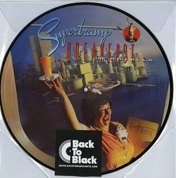 Breakfast In America - Supertramp - Record Album, Vinyl LP