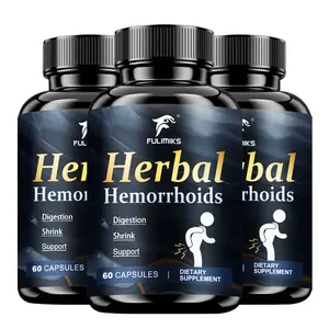 Maximum Strength Hemorrhoid Relief – Multi-Action Supplement, Promotes Healthy Digestion & Shrink Support Complex Capsules
