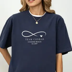 Team Conrad infinite shirt,Cousins Beach Est. 2009, Trandy Graphic shirt, The Summer I Turned Pretty shirt, TSITP merch
