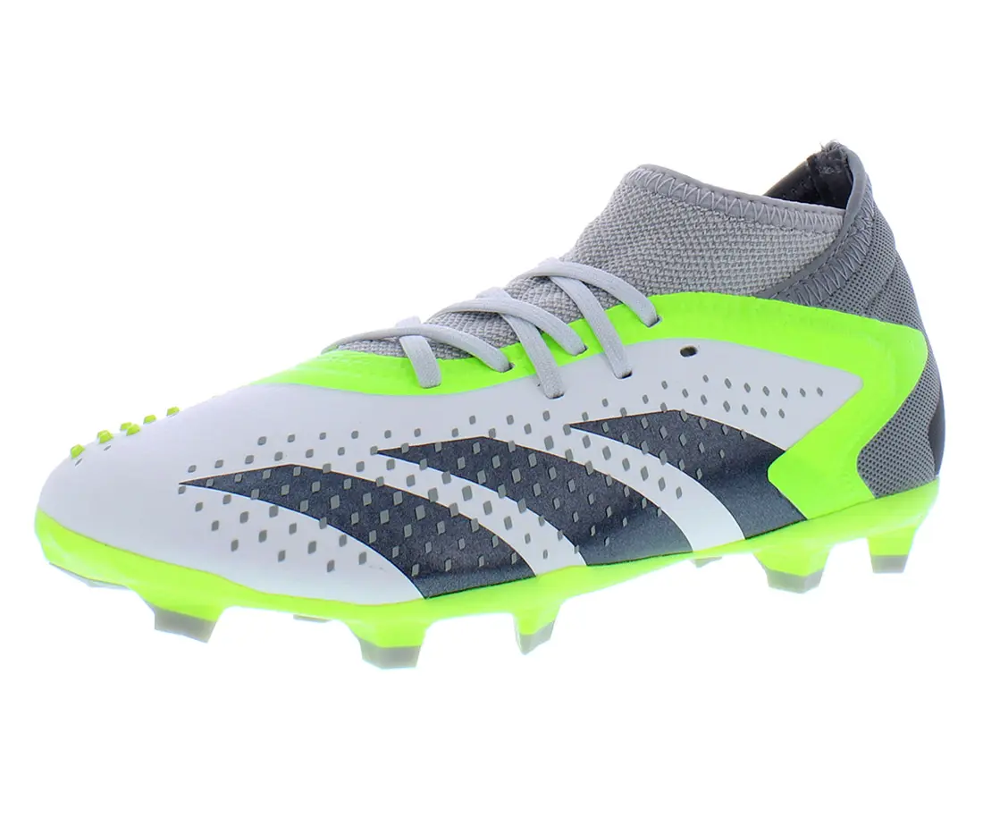 Adidas Predator Accuracy.1 GS Boys' Synthetic Soccer Shoes with Laces for Firm Ground and Training Sessions, Training Soccer Shoes, Kids, Football Shoes Cleats