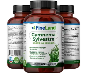 FineLand Gymnema Sylvestre Maximum Strength Formula, Supports Normal Pancreatic Function, Supports a Healthy Immune System