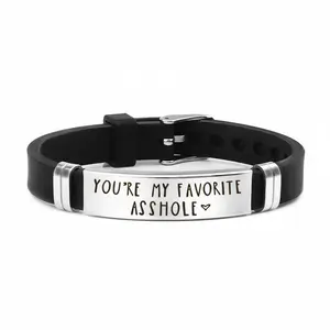 You're My Favorite Bracelet Funny Bracelet Funny Man Gift Valentines Day Funny Gift For Husband Funny Boyfriend Gift