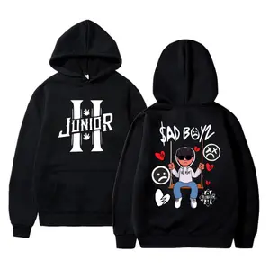 Junior H Sad Boyz Mania Tour 2024 Hoodie, Sweatshirt, T-Shirt – Unisex Graphic Streetwear Pullover for Fans of Latin Trap & Urban Style